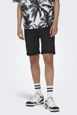 Only & Sons Short denim de hombre regular fit.^Hombre Bermudas|Pantalones
