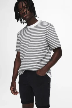 Only & Sons Short denim de hombre regular fit.^Hombre Bermudas|Pantalones