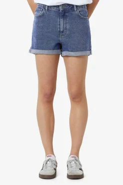 Noisy May Short vaquero b&aacute;sico con dobladillo de cinco bolsillos.^Mujer Jeans|Pantalones