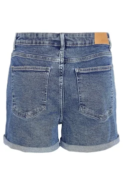 Noisy May Short vaquero b&aacute;sico con dobladillo de cinco bolsillos.^Mujer Jeans|Pantalones