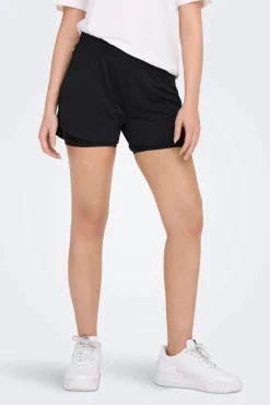 Only Play Shorts corte loose cintura media^Mujer Deporte