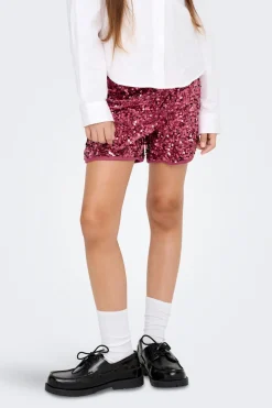 Only Girls Shorts de lentejuelas^Niños Pantalones