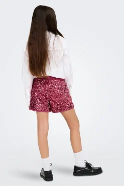 Only Girls Shorts de lentejuelas^Niños Pantalones