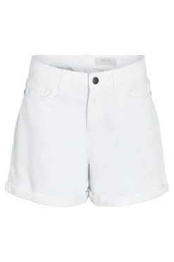 Noisy May Shorts vaqueros b&aacute;sicos holgados con cinco bolsillos y dobladillo.^Mujer Jeans|Pantalones