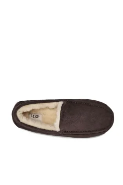 Ugg Slipper cerrada suede Ascot. Marca^Hombre Zapatillas De Casa