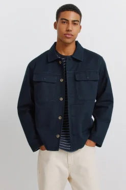 Springfield Sobrecamisa algod&oacute;n overshirt fit^Hombre Camisas