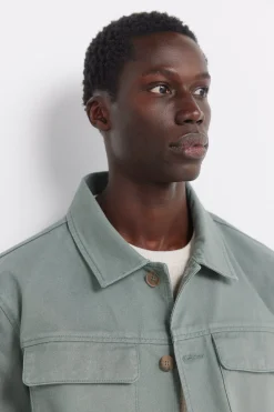 Springfield Sobrecamisa algod&oacute;n overshirt fit^Hombre Camisas