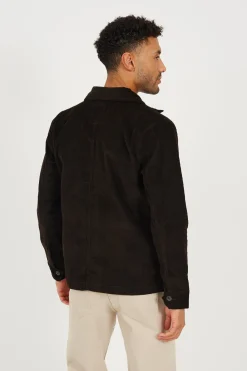 Brave Soul Sobrecamisa cierre de botones^Hombre Camisas