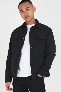 Brave Soul Sobrecamisa cierre de cremallera^Hombre Camisas