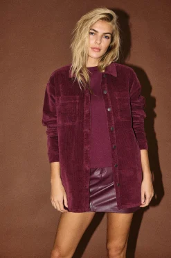 Noisy May Sobrecamisa de pana^Mujer Chaquetas|Total Look