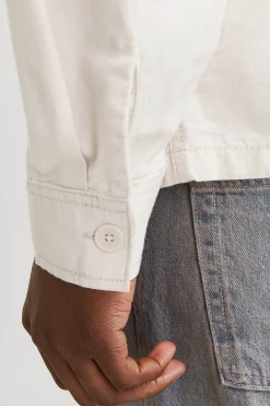 Jack & Jones Sobrecamisa de sarga corte ancho^Hombre Camisas