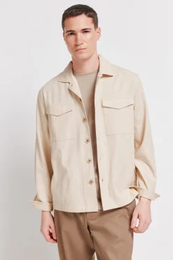 Springfield Sobrecamisa overshirt fit^Hombre Camisas|Total Look