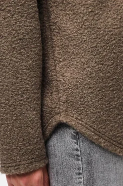 Pieces Sobrecamisa teddy bolsillos^Mujer Camisas Y Blusas