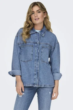 Only Sobrecamisa vaquera^Mujer Camisas Y Blusas