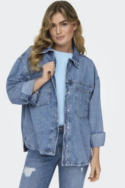 Only Sobrecamisa vaquera^Mujer Camisas Y Blusas