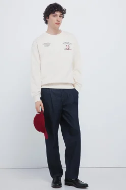 Springfield Sudader cuello caja ball 10^Hombre Sudaderas