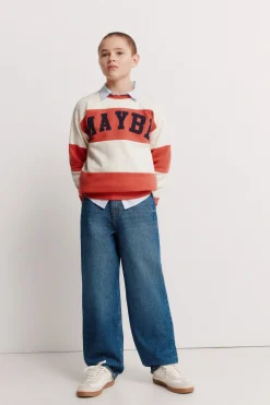 Springfield Kids Sudadera a rayas "Maybe" ni&ntilde;o^Niños Sudaderas