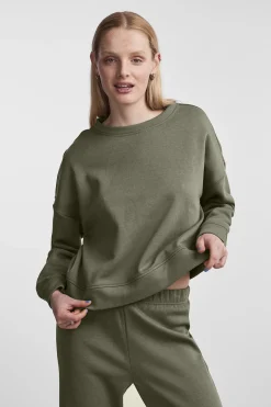 Pieces Sudadera b&aacute;sica^Mujer Sudaderas