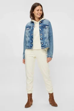 Pieces Sudadera b&aacute;sica capucha^Mujer Sudaderas