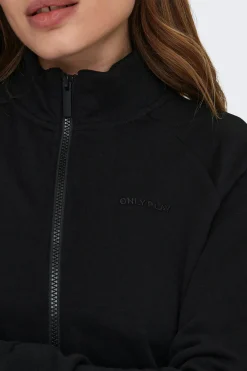 Only Play Sudadera b&aacute;sica cremallera^Mujer Deporte