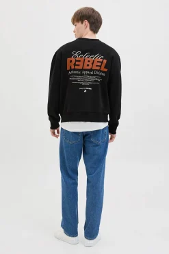 JJ REBEL Sudadera back print^Hombre Sudaderas