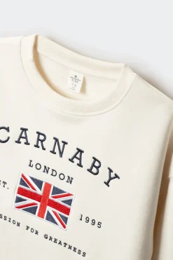 Springfield Kids Sudadera bandera UK ni&ntilde;a^Niños Sudaderas