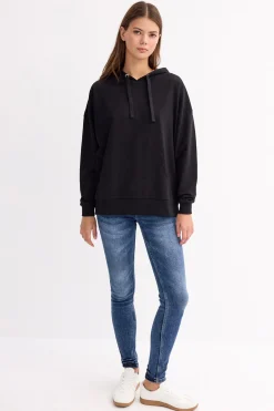 Inside Sudadera Bolsillo Canguro Con^Mujer Sudaderas