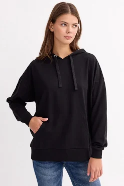 Inside Sudadera Bolsillo Canguro Con^Mujer Sudaderas