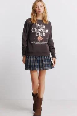 Springfield Sudadera Caf&eacute; boheme^Mujer Sudaderas