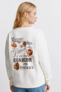 Springfield Sudadera Caf&eacute; boheme^Mujer Sudaderas