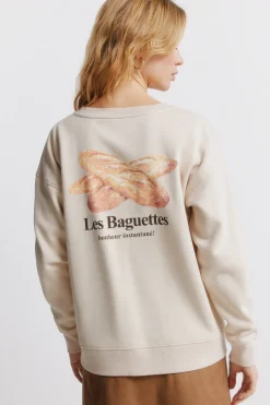 Springfield Sudadera Caf&eacute; boheme^Mujer Sudaderas