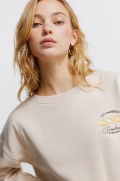 Springfield Sudadera Caf&eacute; boheme^Mujer Sudaderas