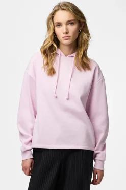 Pieces Sudadera capucha b&aacute;sica^Mujer Sudaderas