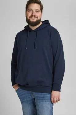 Jack & Jones PLUS Sudadera capucha b&aacute;sica PLUS^Hombre Sudaderas