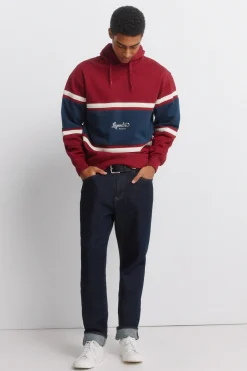 Springfield Sudadera capucha cortes^Hombre Sudaderas