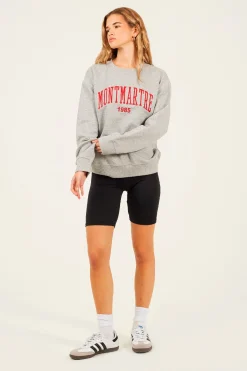 Brave Soul Sudadera con bordado^Mujer Sudaderas