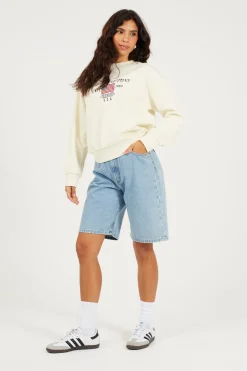 Brave Soul Sudadera con bordado^Mujer Sudaderas