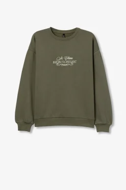 Tiffosi Sudadera con Bordado Frontal^Mujer Sudaderas