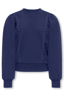 Only Girls Sudadera con brillantes^Niños Sudaderas