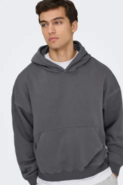 Only & Sons Sudadera con capucha.^Hombre Sudaderas