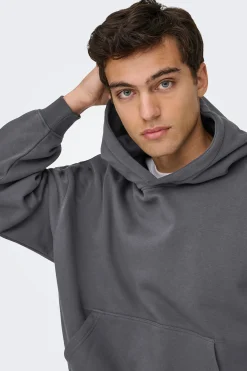 Only & Sons Sudadera con capucha.^Hombre Sudaderas