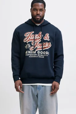Jack & Jones PLUS Sudadera con capucha b&aacute;sica^Hombre Sudaderas
