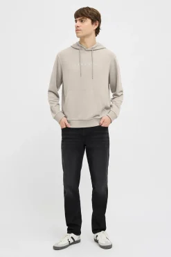 JJ REBEL Sudadera con capucha b&aacute;sica^Hombre Sudaderas