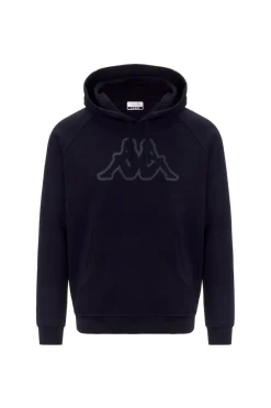 Kappa Sudadera con capucha deportiva de polar para hombre^Hombre Sudaderas|Deporte