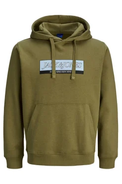 Jack & Jones Sudadera con capucha y logo frontal^Hombre Sudaderas