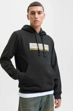 Jack & Jones Sudadera con capucha y logo frontal^Hombre Sudaderas