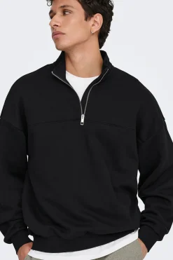 Only & Sons Sudadera con cremallera.^Hombre Sudaderas