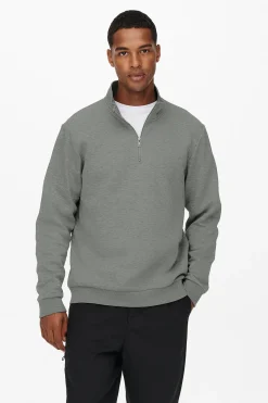 Only & Sons Sudadera con cremallera^Hombre Sudaderas