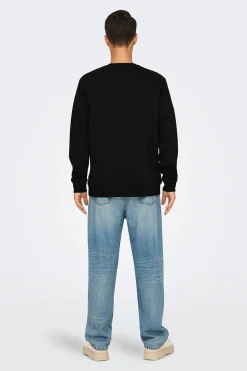 Only & Sons Sudadera con detalle frontal^Hombre Sudaderas