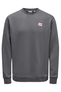 Only & Sons Sudadera con detalle frontal^Hombre Sudaderas